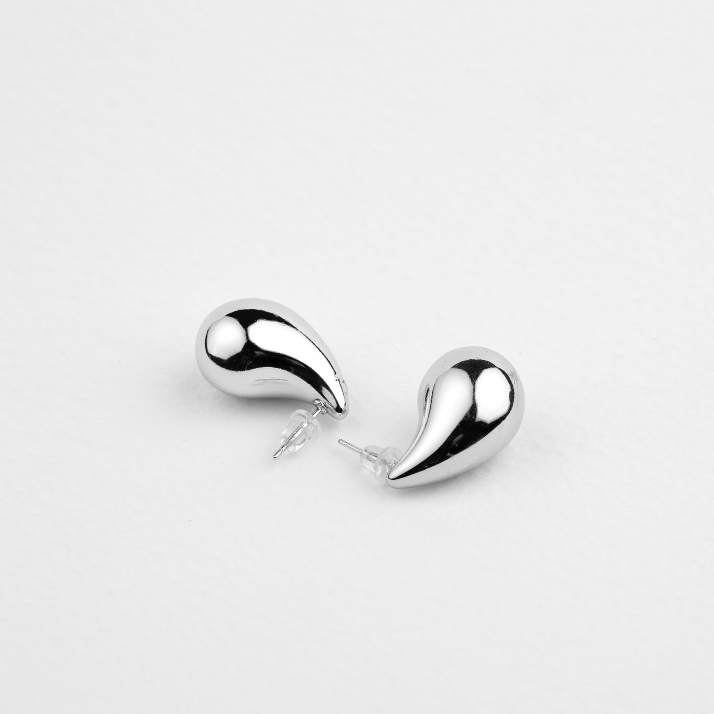 PENDIENTES GOTA SILVER