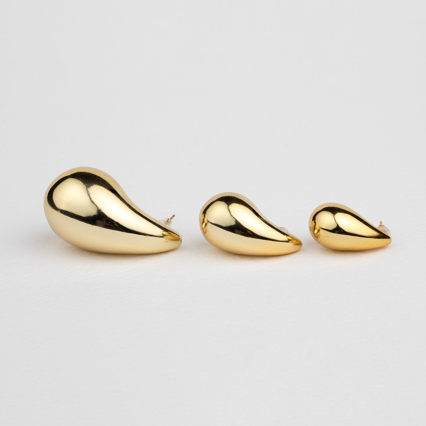 PENDIENTES GOTA GOLD