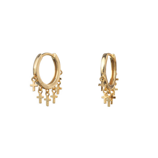 PENDIENTES LYON GOLD