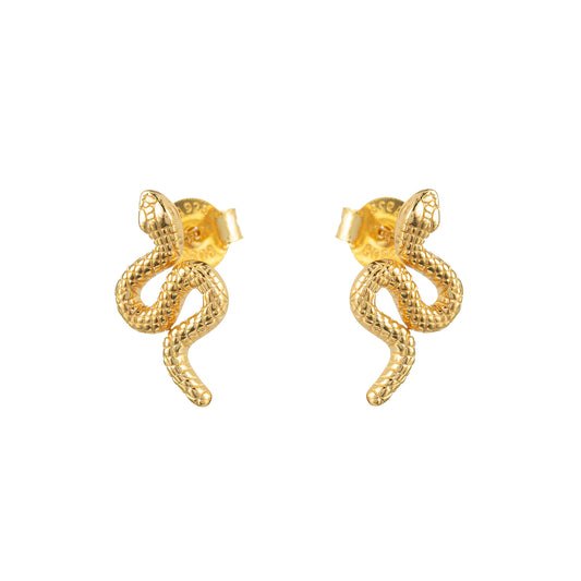 PENDIENTES MINI SNAKE GOLD