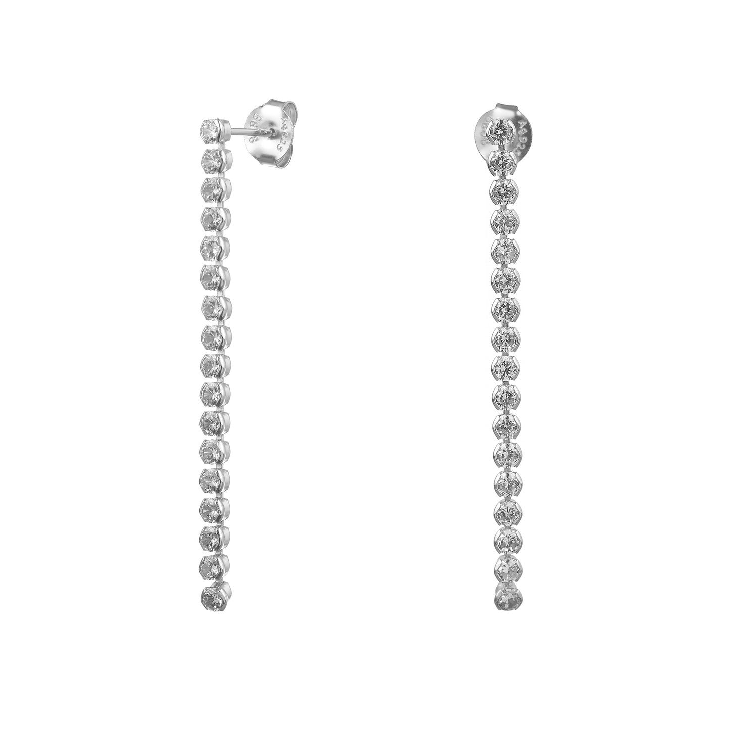 PENDIENTES AMANDINE SILVER