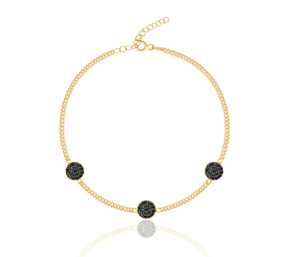 PULSERA BLANCA GOLD