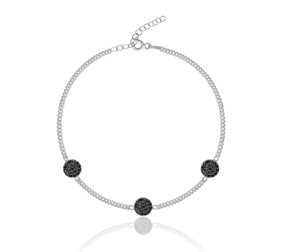 PULSERA BLANCA SILVER
