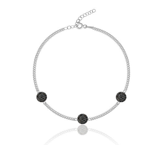 PULSERA BLANCA SILVER