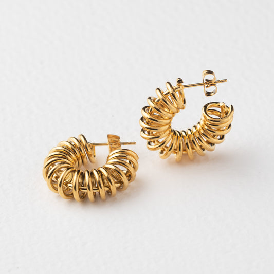 PENDIENTES AMANDA GOLD