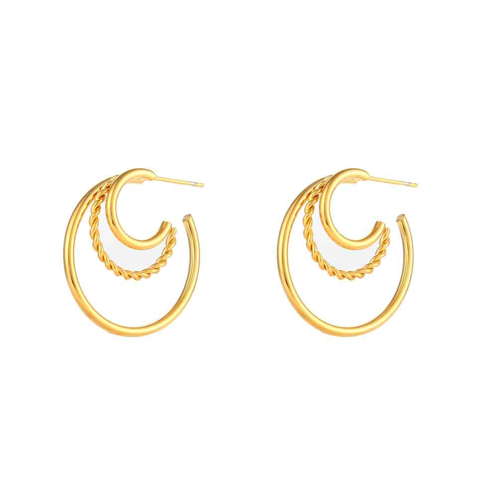 PENDIENTES ERMINE GOLD