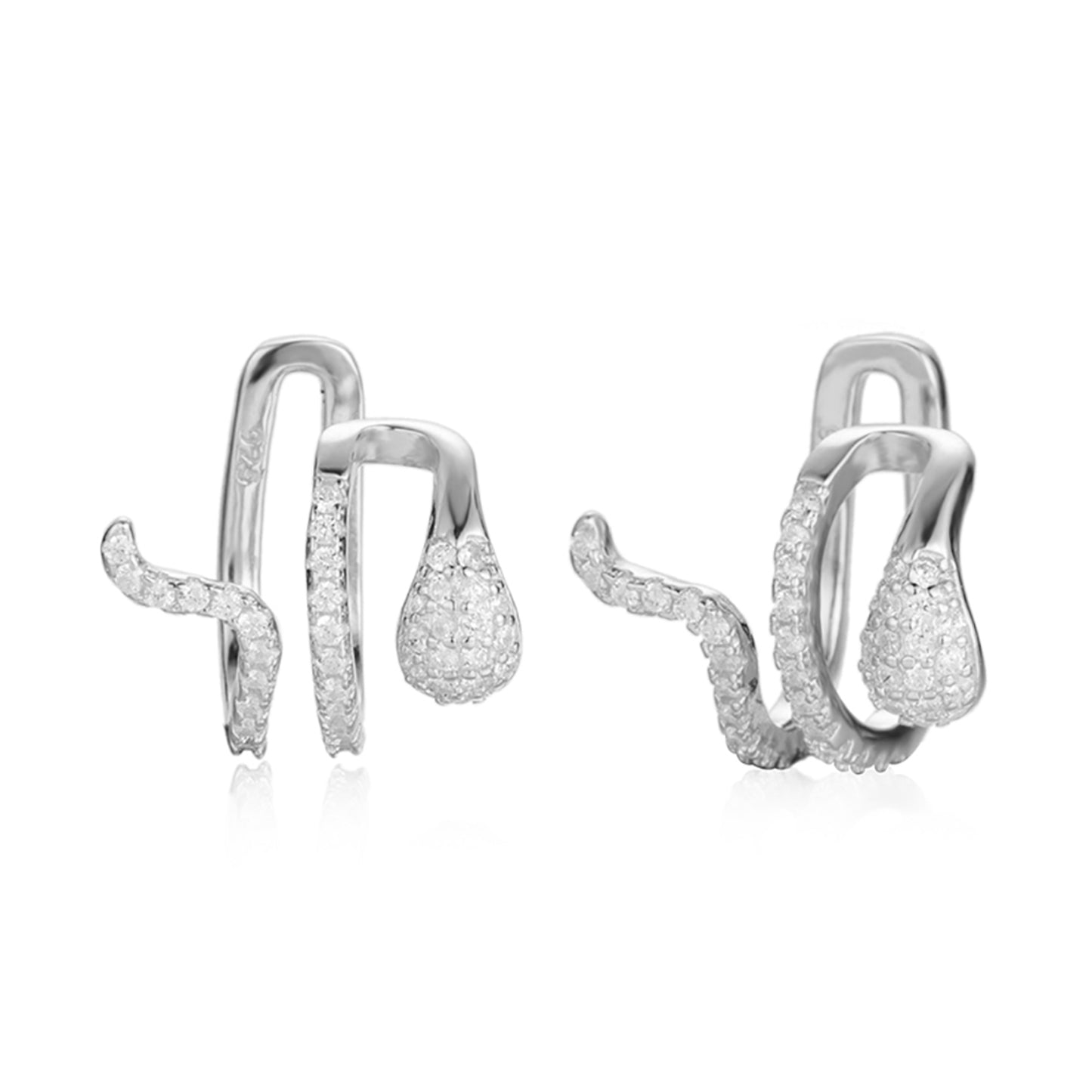 EAR CUFF BASHE SILVER