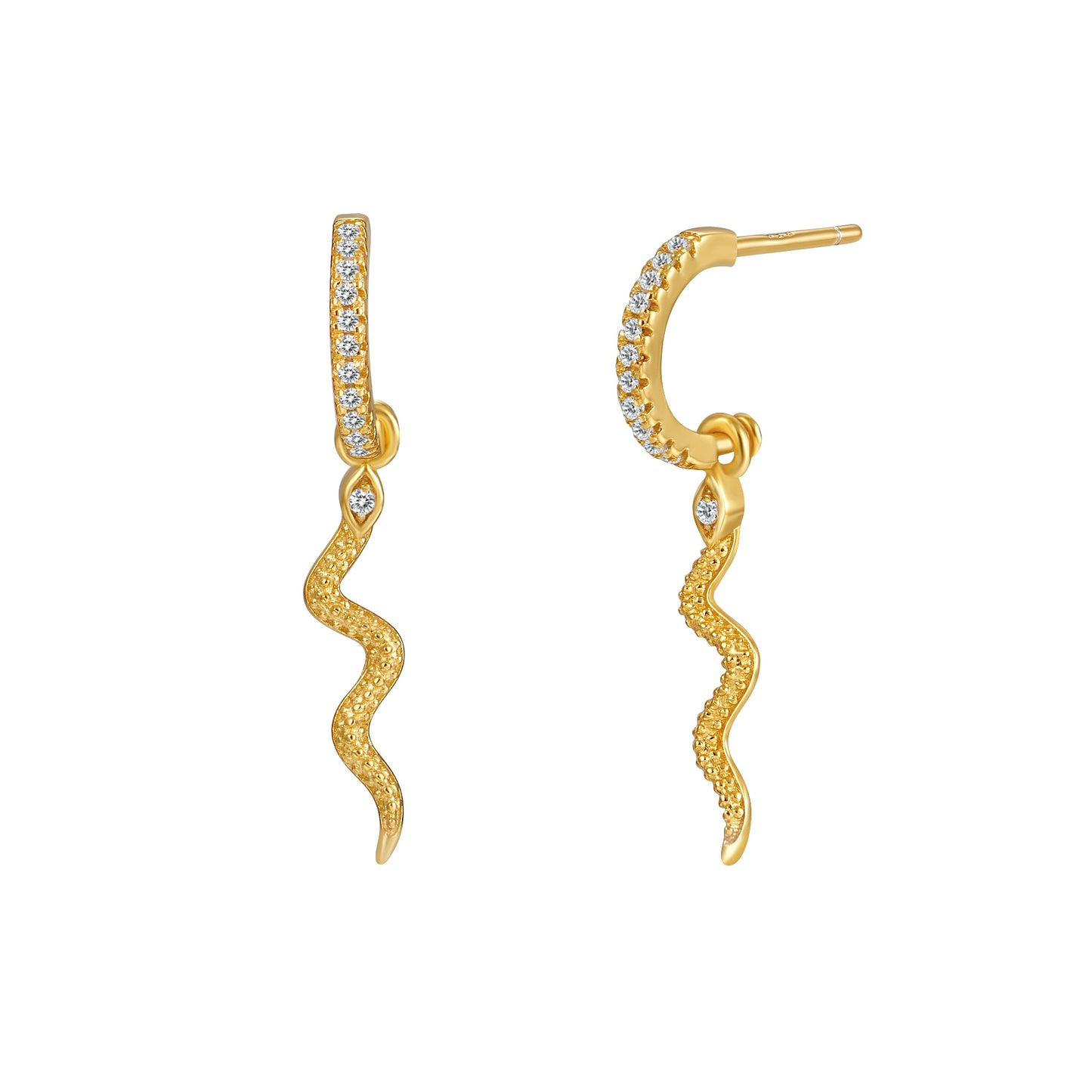 PENDIENTES RINKHALS GOLD