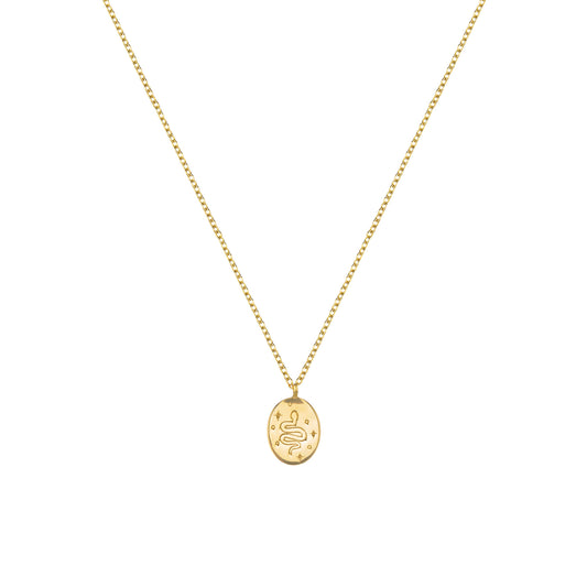 COLLAR SERPENT GOLD