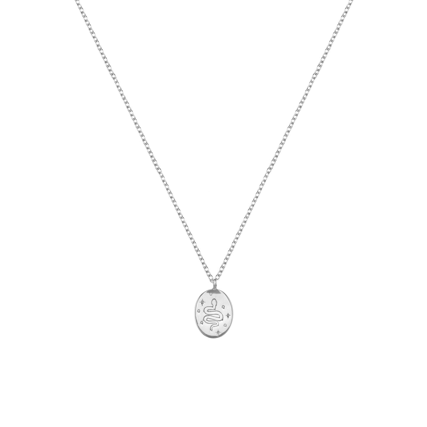 COLLAR SERPENT SILVER