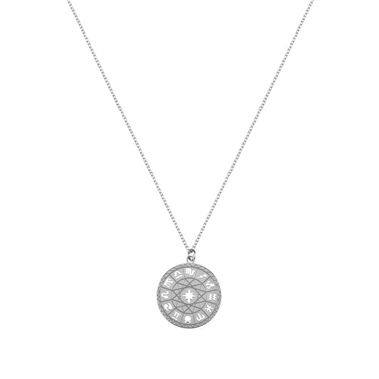 COLLAR ZODIAC SILVER
